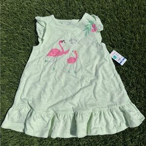 NWT Garanimals Flamingo Ruffle Dress Girls 24M